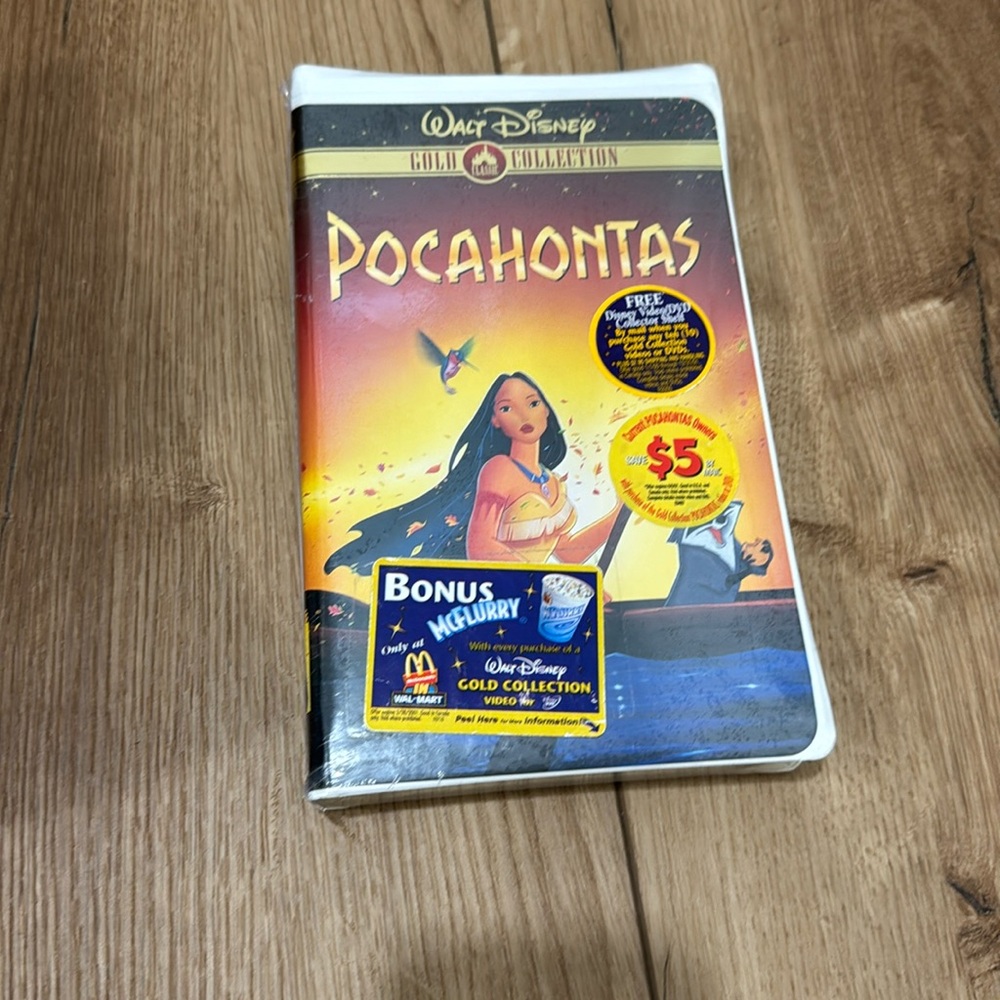 NWT Pocahontas VHS